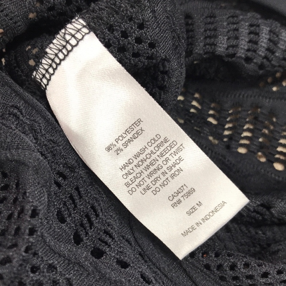Go by Gossip Mix & Mesh Crochet Tankini Top - Picture 11 of 11